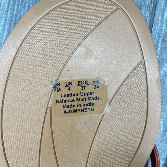 SARTO by Franco Sarto Gwyneth Leather Slide Sandal l SIZE 7 - Picture 5 of 5